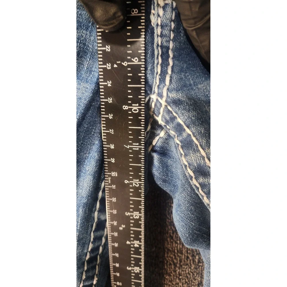 VTG True Religion Billy Super T Jeans Made USA Medium Wash Straight Size 32